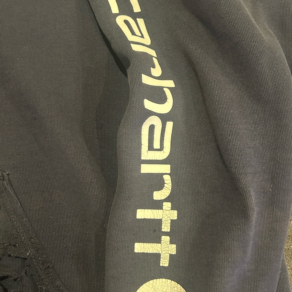 Thrashed Carhartt hoodie - Picture 3 of 5